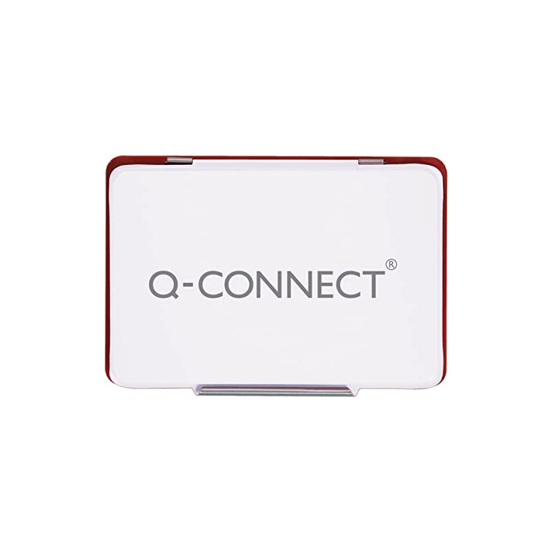 Q-Connect Medium Stamp Pad Red