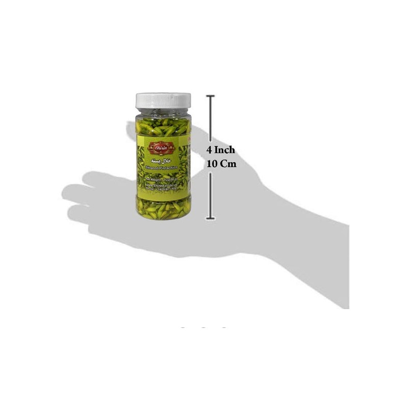 SHIRIN Slivered Pistachios, Unsalted, 2 Ounce
