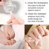 French Tip Tool,Nail Art Stamper Kit for DIY together,Home Manicure
