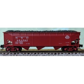 Bluford Shops 70 Ton 3-Bay Offset Side Hopper New York Central (NYC) 951301 -N