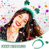 SOLUSTRE Patricks Day Accessories Costume Headband Clover Headband Plush Headpiece