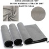 FINGER TEN 3 Pack Golf Towels Microfiber Waffle Pattern Tri-Fold