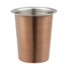 JUST-BUY Stainless Steel Solid Flatware Utensils Holder, Caddy, Crock, Cylinder