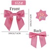 Fbshicung 115 Pack Twist Tie Bows for Treat Bags 3"