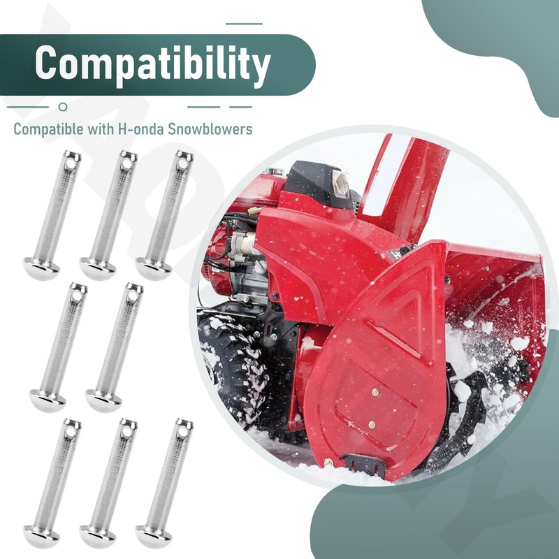 8 Pack 90757-767-000 & 94201-30450 Pin and Split Cotter Pin