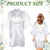 Bridesmaid Party Robes Set,Bride Slippers White Wedding Robes Bridal Bridesmaid