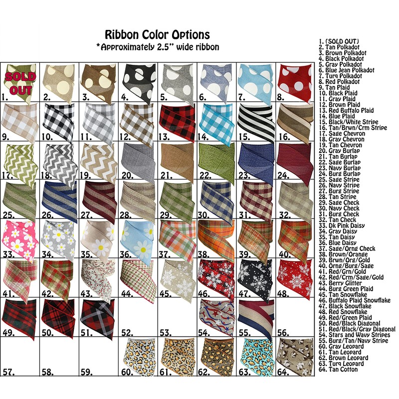 Hello Wreath with Stripe for Front Door Year Round Hanger