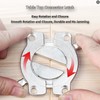 Zinc Alloy Table Buckle Connectors Heavy Duty Table Top Connector