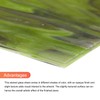 sourcing map Stained Glass Sheet Mosaic Tile 7.9 Inch x