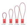 Maizoon 5 Pack 3 Digit Combination Lock with 500mm Heavy
