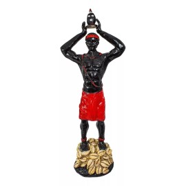 Imagen De Resina Eleggua Santo Cubano - 80cm Ritualizado