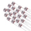 Chanzon LDR Resistor 5539 GM5539 GL5539 5mm 5 Mohm Photoresistor Light-Dependent Photoconductor Photo Light Sensitive