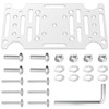 Mailbox Mounting Bracket, Universal Mounting Adapter Plate fits on 4x4
