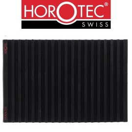 Horotec MSA 24.222 tool pad, black silicone anti-slip tray with 19 grooves Swiss