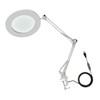 10X Magnifying Glass with LED Light Flexible Arm Brightness Adjustable