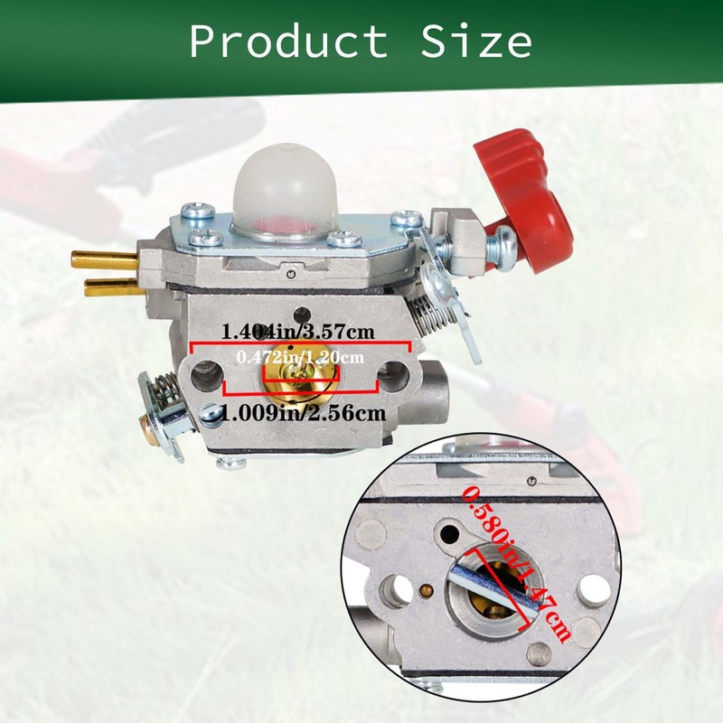 Autoparts 753-06288 C1U-P27 Carburetor Replacement for Craftsman 316711170 316240320 316715860