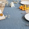 Aoztio Linen Style Rustic Table Runner, Farmhouse Cotton Linen Table