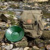 ASR Outdoor 10 inch Gold Pan with Dual Riffles for