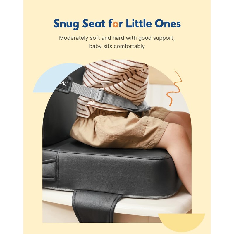 HOMEAL Booster Seat for Kitchen Chair - Toddler Booster Seat