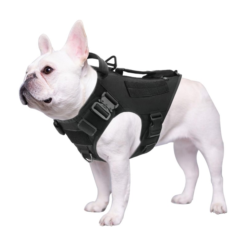Tactical Dog Backpack Harness for Large Breed Original Design Metal