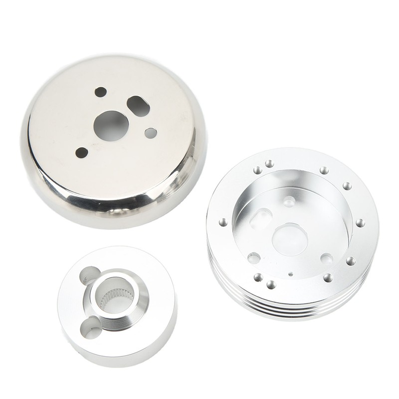 Steering Wheel Hub Adapter Polished 5 and 6 Hole Strong