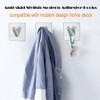 Fotosnow Locking Curve Adhesive Coat Hooks: Anti-Slip 15LB Towel Hooks