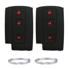 KAWIHEN Silicone Key Fob Cover Compatible with 2004 2005 2006 2007 2008 2009 Toyota Prius Key Fob MOZB21TG MOZB31EG 2584A-B21TG