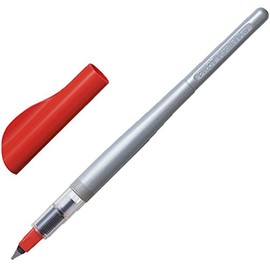 Pilot Parallel Pen 6.0 mm Fountain Pen – Silver/Blue, Ohne Patronen, 1,5 mm Feder