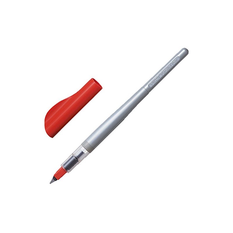 Pilot Parallel Pen 6.0 mm Fountain Pen – Silver/Blue, Ohne