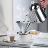 SRIWATANA Coffee Dripper Stainless Steel Filter with 2 Layer Mesh