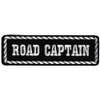 Hot Leathers Road Captain Patch (4" Width x 1" Height)