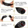 Samcos Bicycle Lock, Bicycle Cable Lock, Dial Lock, Wire Lock,