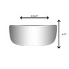 RAMCO ENGINEERING SNP-GLS602WS-KIT RV CONVEX MIRROR GLS602