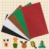 Bonsicoky 10 Pack Self Adhesive Felt Sheets - White Felt