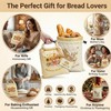 YOJO 2 Pack Reusable Beeswax Bread Bags for Sourdough, 17x13"