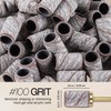 100 Pieces Large Nail Sanding Bands Professional Nail Manicure for