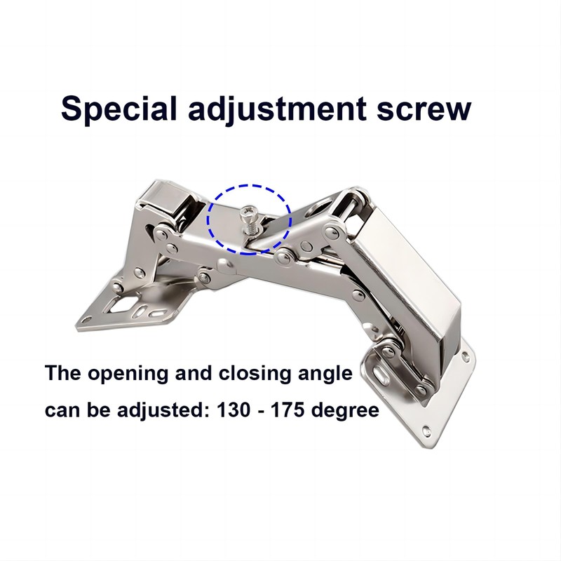 Qrity 2 PCS 175 Degree Hinges Soft Close Hinge Hydraulic