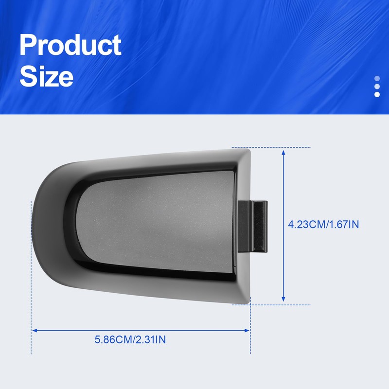 Exterior Door Handle Cover Fit for 2017-2022 Chevy Replaces 13599552