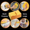 Tek Automotive Yellow Dusters 5 Pack - Extra Large Cotton