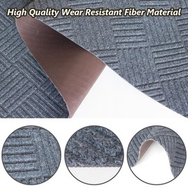 ALTRUISTIC Non-Slip Hallway Runner Rug2FTX8FT,Custom Size Area Rugs Runner,Outdoor Indoor Carpet Door Mat for Floor Entryway Kitchen Laundry Balcony Garage,Brown