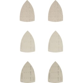 Bosch 10 x Expert M480 Sanding Net Set (for Paint on Wood, Diameter 100 x 150 mm, Grit 4 x 80, 3 x 120, 3 x 180, Professional Accessories Multi Sander)