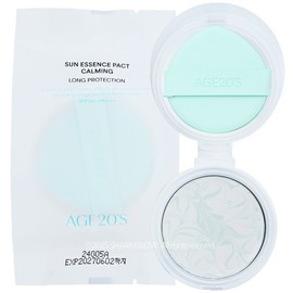 Age 20's Sun Essence Pact Calming Long Protection Refill 12.5g / 에이지투웨니스 선 에센스 팩트 카밍 롱프로텍션 리필12.5g