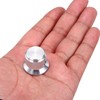 MECCANIXITY 4 Pcs Aluminium Potentiometer Knobs, 3/16" (4mm) Universal Volume