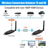 Dual Antenna 50M 5.8G Wireless HDMI Transmitter Receiver 1080P 60Hz