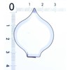 Calla/Arum Lily Mini Sugarcraft Cutter - Stainless Steel