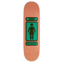 Girl Professional Complete Skateboard McCrank 93 Pop Secret 8.5" x 31.75" with Independent Trucks, OJ Wheels, ABEC 5 Bearings, Hardware, and Griptape - Ready to Assemble