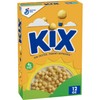 Kix Whole Grain Breakfast Cereal, Crispy Corn Cereal Puffs, 12