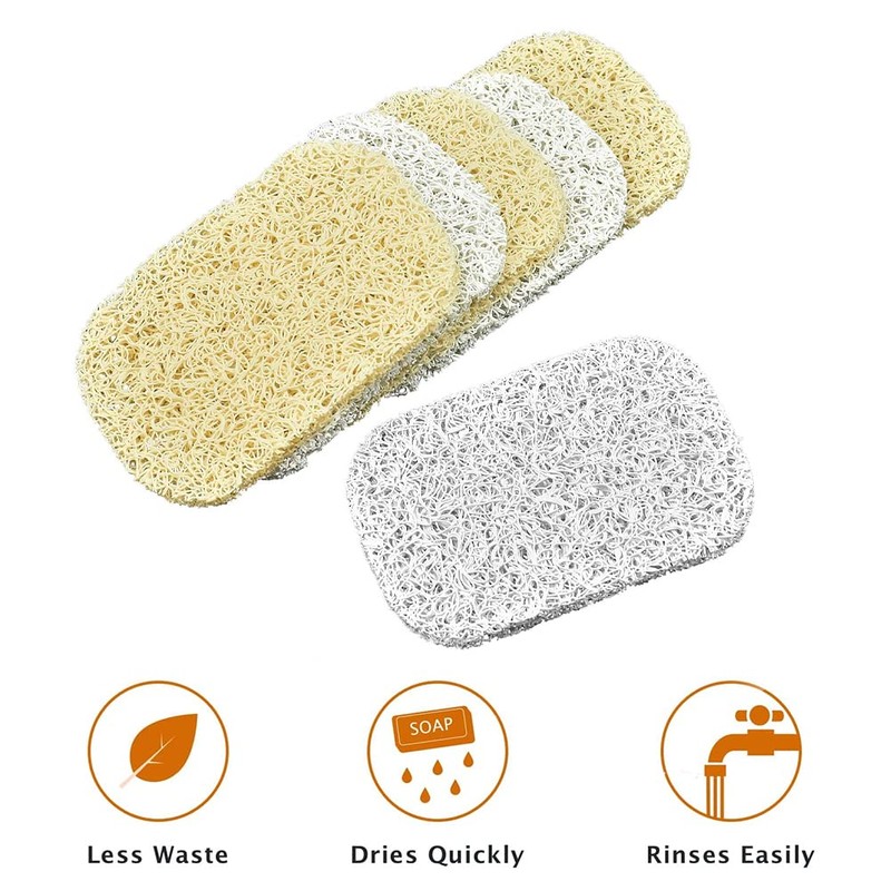 Sponge Soap Cushion, Soap Holder, Soap Dish, Soap Saver, Pack