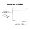 Marketing Holders Sign Holder Ad Frame 5.5"W x 3.5"H Horizontal
