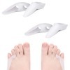 小趾サポーター 足指 パッド 小指 保護キャップ 足指広げる ジェルパッド 足の小指保護 男女兼用 ウォッシャブル
